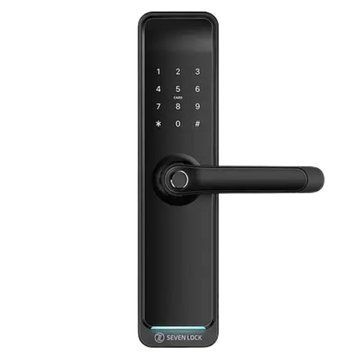 SEVEN LOCK SL-7767BFW (врезная часть 6068 Auto) Умный замок