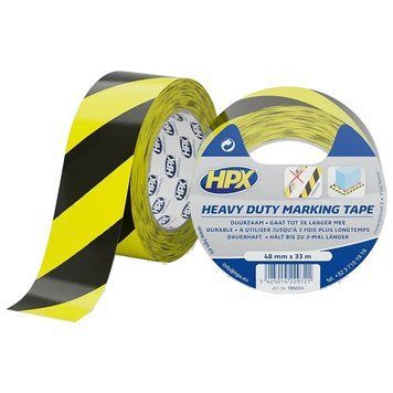 HPX TB5033 HEAVY DUTY 48мм х 33м Стрічка для розмітки