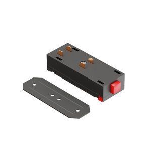 Конектор лінійний PROLUM&trade; 220V для магнітної трекової системи М25 771006 фото