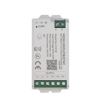 Димер управління PROLUM 4-Zone; ССТ; Wi-Fi; TUYA; 15A; Max; Series: HomeLink