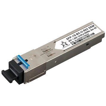 ALISTAR SFP-1G-BX-U-S03 SFP 1G 1SM WDM SC 3KM TX1310/RX1550nm DDM Модуль
