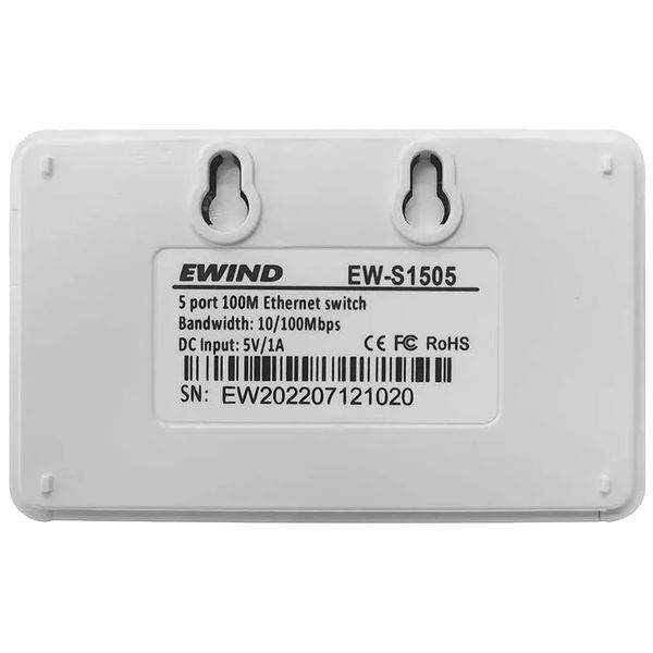 Ewind EW-S1505 100M Комутатор 5 портів некерований