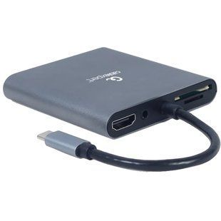 Cablexpert A-CM-COMBO6-01 USB-C 6-в-1 Док станция 0027550 фото