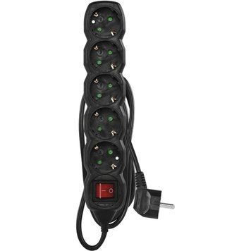 EMOS PC1521R 5 розетки 1.5 м Сетевой удлинитель