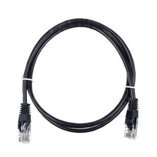 Kingda PAUT3100-BK Патч-корд UTP, 1м, кат. 5e, черный 0012483 фото