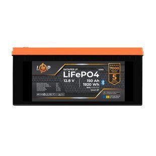 Акумулятор LP LiFePO4 12,8V - 150 Ah (1920Wh) (BMS 100A/75А) пластик Smart BT LP40303 фото