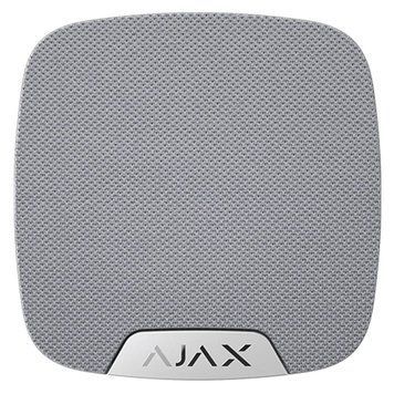 Ajax HomeSiren S (8PD) white с клеммой для дополнительного светодиода Бездротова внутрішня сирена