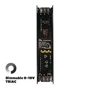 Блок живлення з димуванням TRIAC 0/1-10V 200 Вт, 24 В, 8.3 А, ІР20 SSGS-200-24 SSGS-200-24 фото