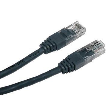Cablexpert PP12-0.25M/BK 0.25 м кат.5Е чорний Патч-корд