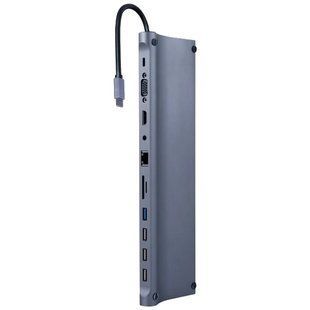 Cablexpert A-CM-COMBO11-01 USB-C 11-в-1 Док станция 0027554 фото