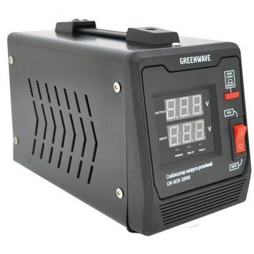 Green&nbsp;Wave&nbsp;Mauser&nbsp;500VA&nbsp;(350Вт) Стабілізатор&nbsp;напруги&nbsp;релейний&nbsp;1xShuko,&nbsp;DC140-260V,&nbsp;AC220,&nbsp;BOX,&nbsp;Q