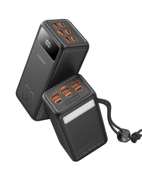 Зовнішній акумулятор Power Bank VEGER TANK LITE 56000MAH (W5001С) W5001C фото
