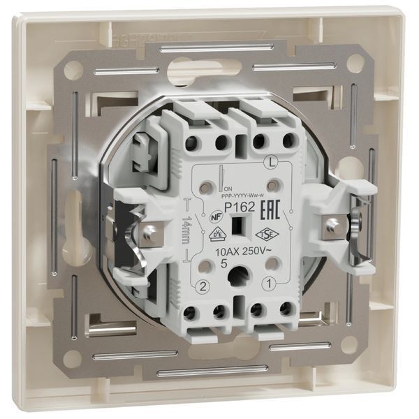 Schneider Electric Asfora EPH0300123 Выключатель двухклавишный самозажимной
