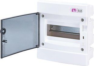 Щит внутренний распределительный IP40 ETI DIDO-E ECM 8PT прозрачные дверцы 1101010 фото