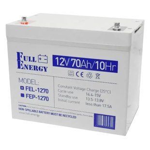 Аккумулятор гелевый Full Energy FEL-1270 12V 70 Ah  0012365 фото