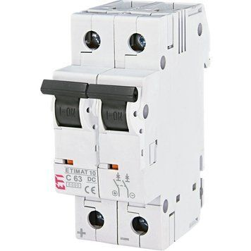 ЕТІ ETIMAT 10 DC 2p C 63A (6 kA) Автоматический выключатель