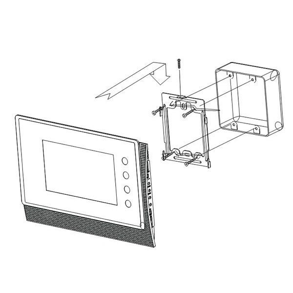 Commax CDV-70U Видеодомофон