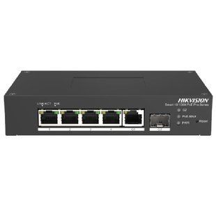 Hikvision DS-3T1306P-SI/HS PoE Коммутатор 4 порта управляемый