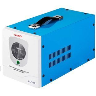 Westech EAP DUAL-1000ВA/700Вт 12В однофазний з правильною синусоїдою Джерело безперебійного живлення