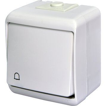 ETI Hermetics 4668003 Кнопка "звонок" VHE-4 (белая, IP54)