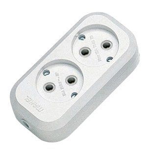Makel MGP101 Колодка 2 гнізда без заземлення 0012524 фото