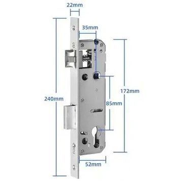 Врезная часть SEVEN LOCK 3585