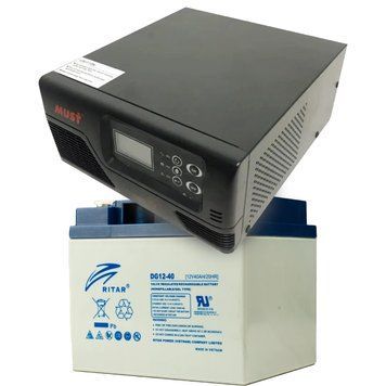 MUST EP20-R1000W + 12V 40Ah DG12-40 Комплект ДБЖ + АКБ