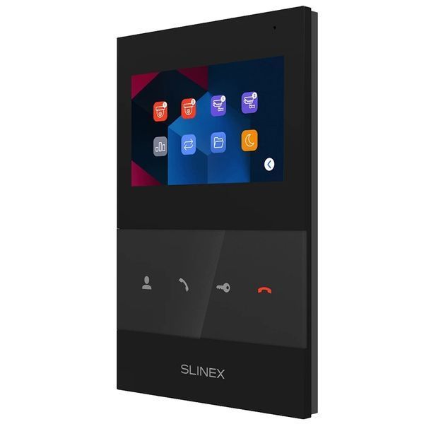 Slinex SQ-04 Black + ML-17HR Graphite Комплект&nbsp;відеодомофону