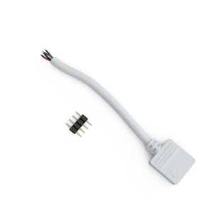 Конектор SMD5050 RGB (провід 4 pin, без затиску) 503011 фото