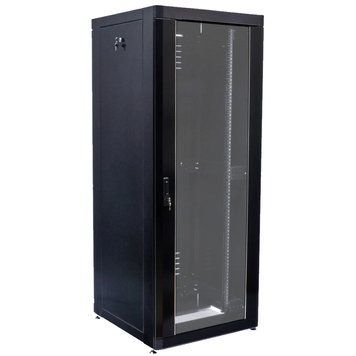 19" 18U, 610 х 675 мм Шафа чорна