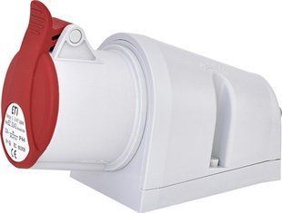 Розетка настенная 4-п 32А 400V IP44 ETI EZ-3243 4482038 фото