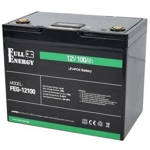 Full Energy FEG-12100 12В 100А&bull;ч 100А Литиевая аккумуляторная батарея 0013102 фото