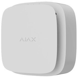 Ajax&nbsp;FireProtect&nbsp;2&nbsp;RB&nbsp;(Heat)&nbsp;(8EU)&nbsp;ASP&nbsp;white бездротовий пожежний сповіщувач температури 0016467 фото