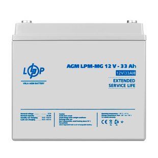 Акумулятор мультигелевий LPM-MG 12V - 33 Ah LP6558 фото