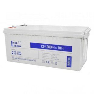 Full Energy FEL-12200 200А&bull;ч 12В гелевая Свинцово-кислотная аккумуляторная батарея 0008388 фото