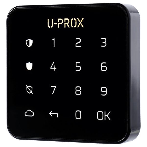 U-Prox&nbsp;Keypad&nbsp;G1&nbsp;Black Бездротова сенсорна клавіатура для однієї групи