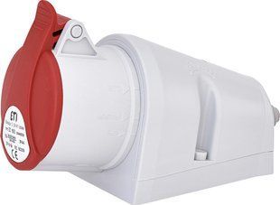 Розетка настенная 5-п 16А 400V IP44 ETI EZ-1653 4482036 фото