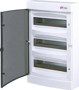 Щит зовнішній розподільний ECT 36PT (36 мод. проз. дверцята) IP40 ETI 1101004 1101004 фото