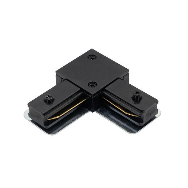 Конектор кутовий PROLUM™ для трекової системи М27; Чорний 781009 фото Конектор кутовий PROLUM™ для трекової системи М27; Чорний 781009 фото