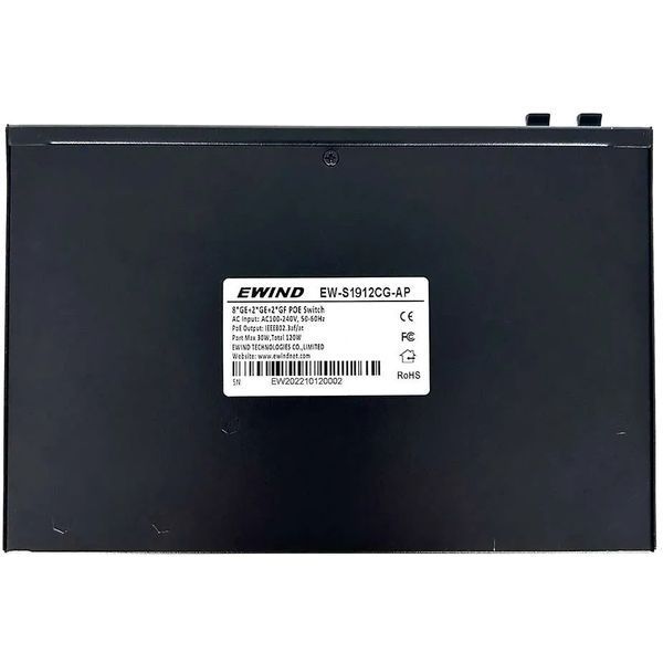 Ewind EW-S1912CG-AP POE Комутатор 12 портів некерований