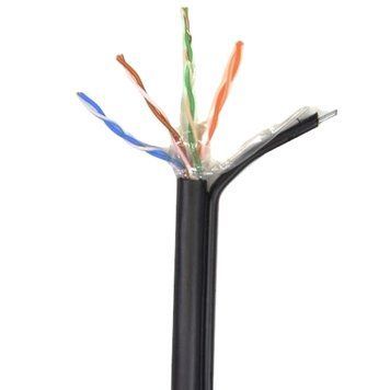 UTP 4*2*0.5-CU PE MP кат.5е (UTP медь наружный с несущей проволокой) бухта 305м Кабель ATIS