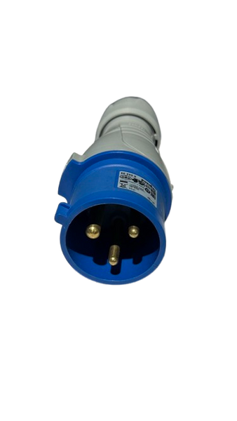 Вилка прямая 32A 2К+З 230В IP44 P17 Tempra Pro 0555234 фото