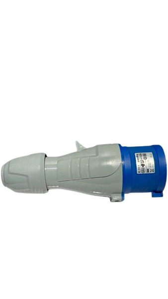 Вилка прямая 32A 2К+З 230В IP44 P17 Tempra Pro 0555234 фото
