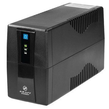 Kraft KRF-650VA/390W(LED) AGM UPS Источник бесперебойного питания
