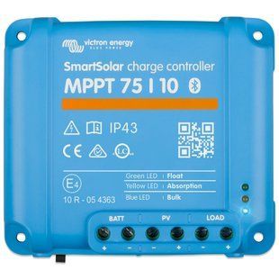 Victron&nbsp;Energy&nbsp;SmartSolar&nbsp;MPPT&nbsp;75/10 Контроллер&nbsp;заряда 0024519 фото