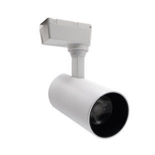 Трековий світильник PROLUM&trade; M27; 12W; 220V; Білий SERIES "TLB"; Білий 4000К 791039 фото